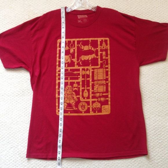 Dungeons & Dragons Tee Shirt Sleeve XL - Picture 6 of 8